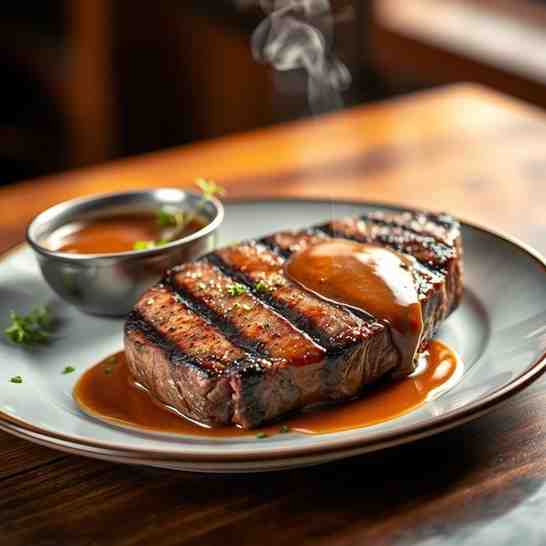 Kapana Steak - Perfect Gravy for Steaks Recipe